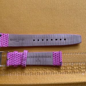 Mackenzie Childs Pink Wrist Watch BAND